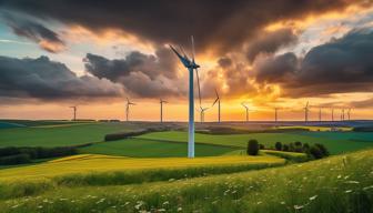 Revolutionäre Windkraft: Gigantisches Windrad in Schipkau setzt neue Maßstäbe